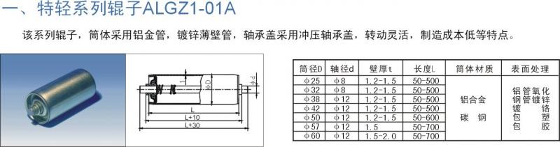 特輕系列輥子ALGZ1-01A